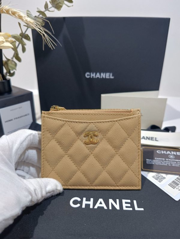 Chanel wallet model A84105 Single pull card bag A