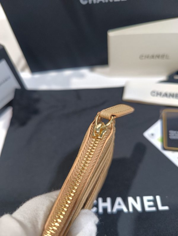 Chanel wallet model A84105 Single pull card bag A - Image 7