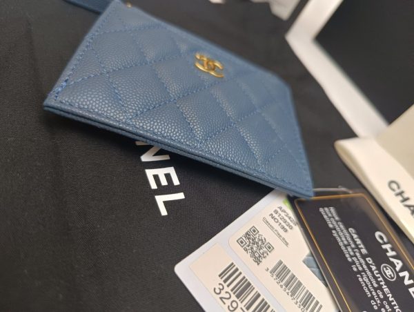 Chanel wallet model A84105 Single pull card bag F - Image 4