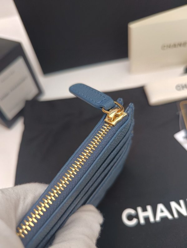 Chanel wallet model A84105 Single pull card bag F - Image 6