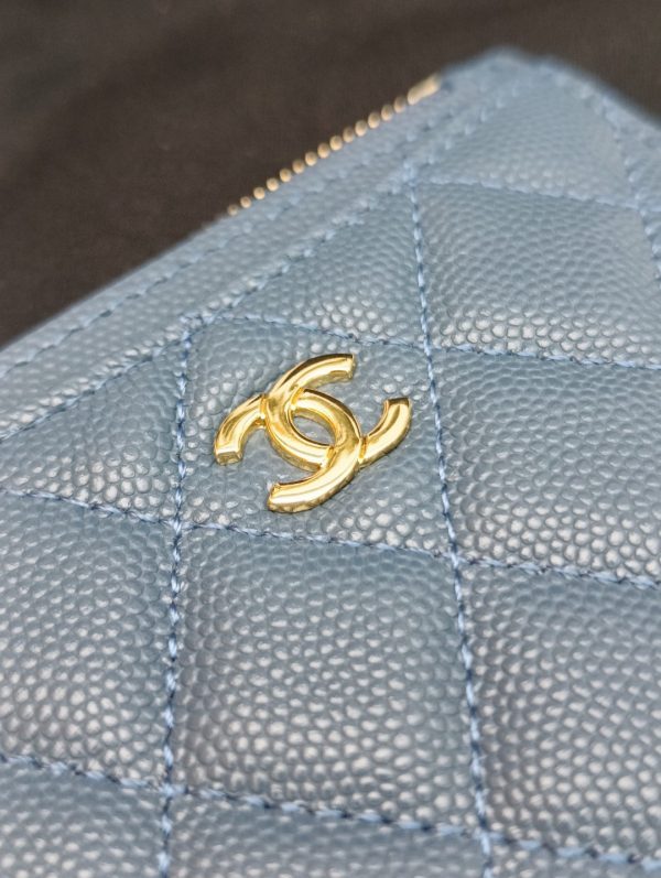 Chanel wallet model A84105 Single pull card bag F - Image 7