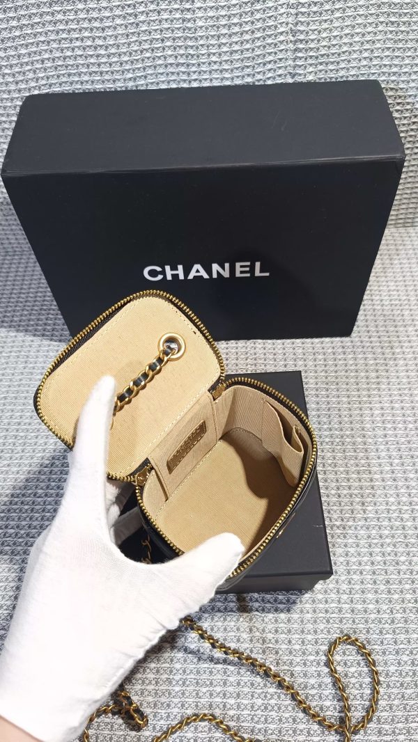 Chanel wallet model 2158 woc Wallet on chain with small gold ball chain - Image 7