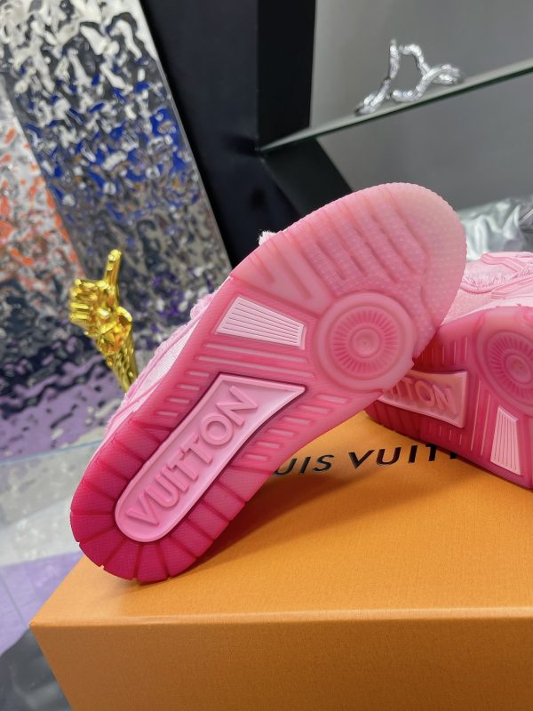 Louis Vuitton Trainer Maxi Sneakers Series Craft denim C - Image 9