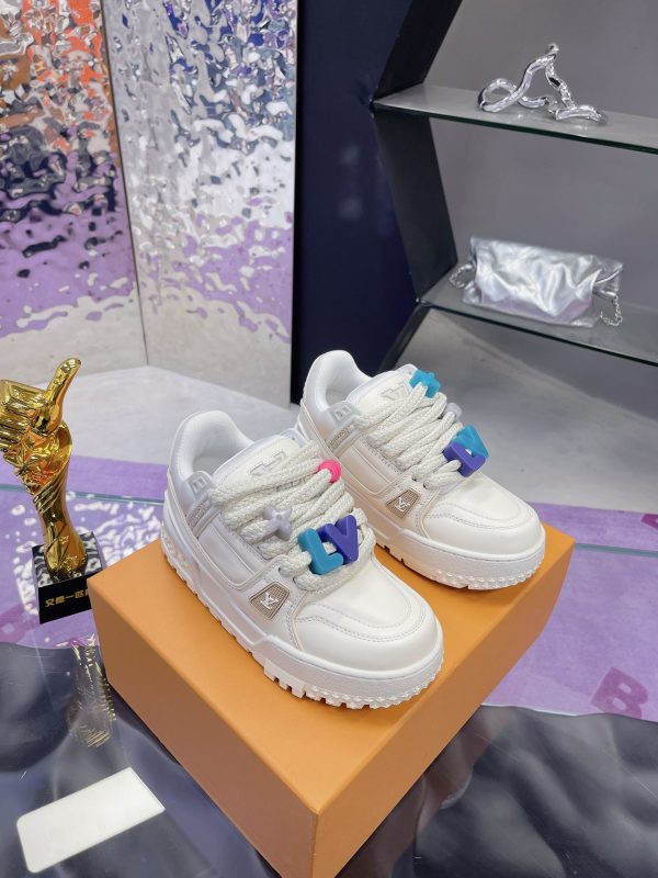 Louis Vuitton fat trainer couple Trainer Maxi Sneakers D