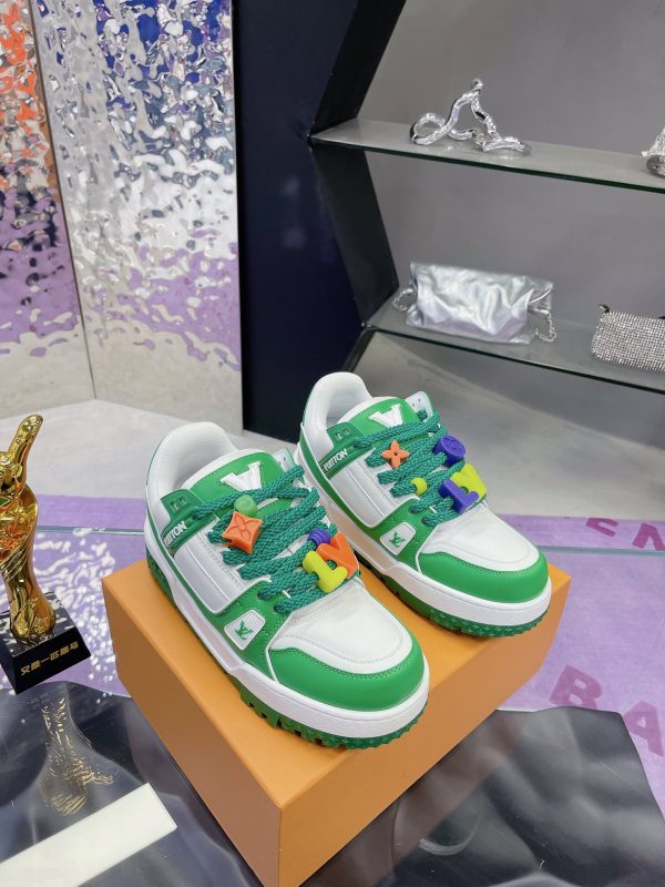 Louis Vuitton fat trainer couple Trainer Maxi Sneakers E