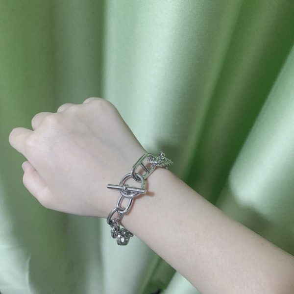 Hermes new Hermes pig nose bracelet high-end imported gold material electroplating gold - Image 5