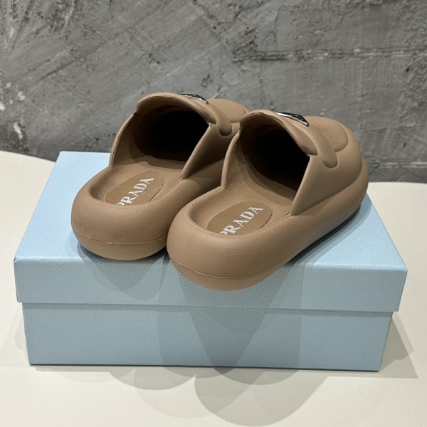 Prada 24SS Spring/Summer new platform toe slippers B - Image 4