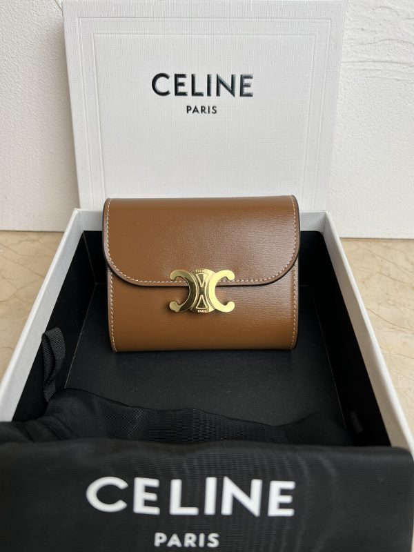 Celine trifold wallet A