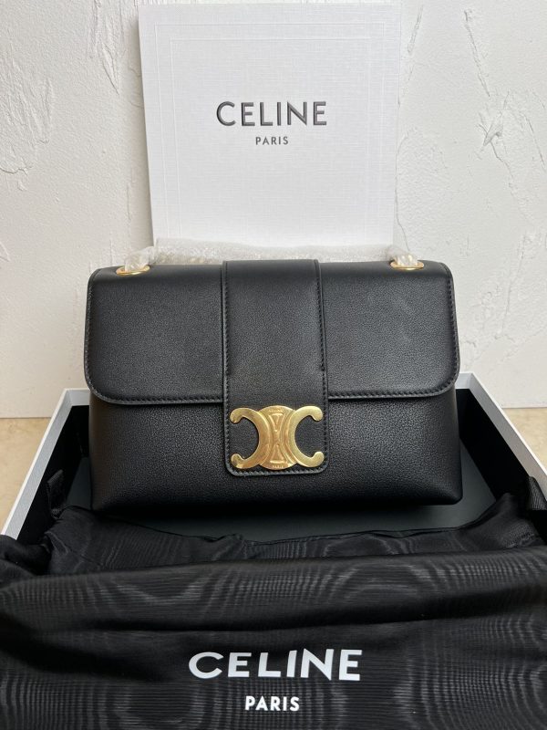 CELINE VICTOIRE MEDIUM BAG IN SOFT CALFSKIN LEATHER