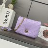 Loewe pleated shiny nappa leather Puffer Goya handbag A