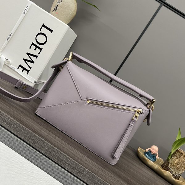 Loewe Small Puzzle Edge Bag in Soft Calfskin SS - Image 3