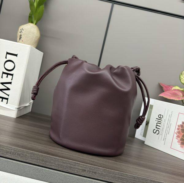 Loewe Flamenco Purse Bucket Bag in Soft Nappa Leather C