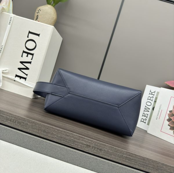 Loewe new shiny cowhide leather toiletry bag B - Image 3