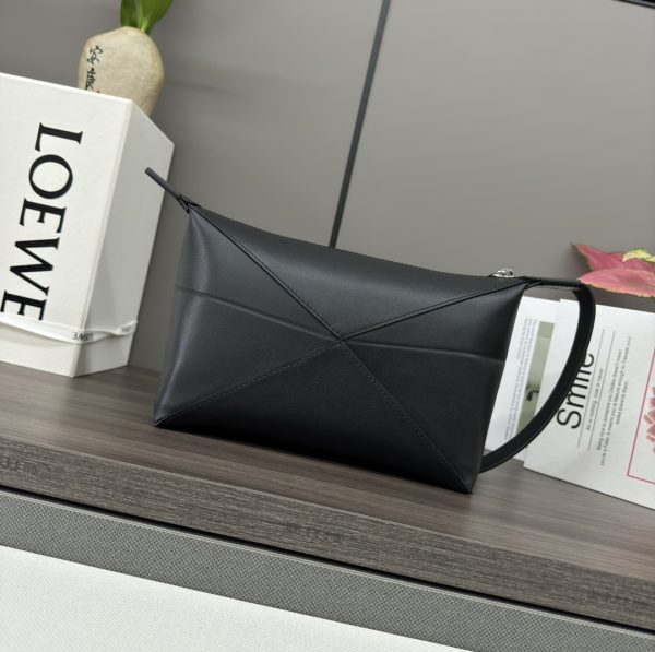 Loewe new shiny cowhide leather toiletry bag D - Image 8