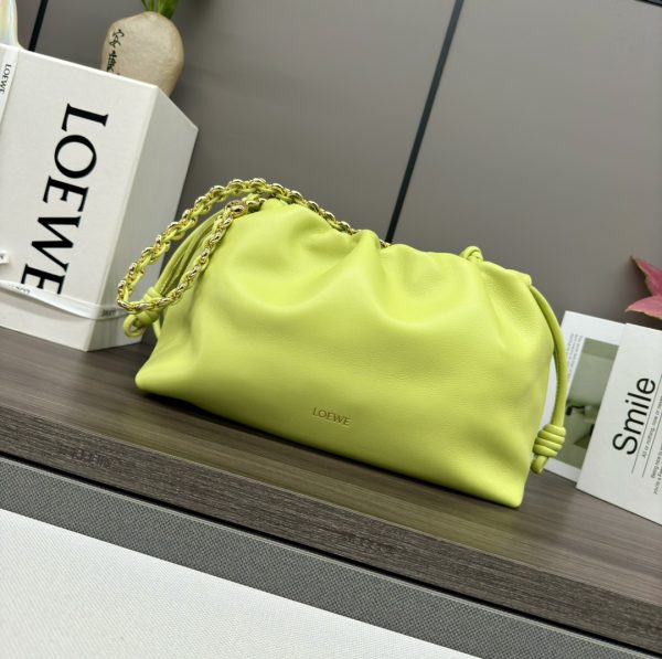 Loewe Soft Nappa Leather Flamenco Purse Bag A