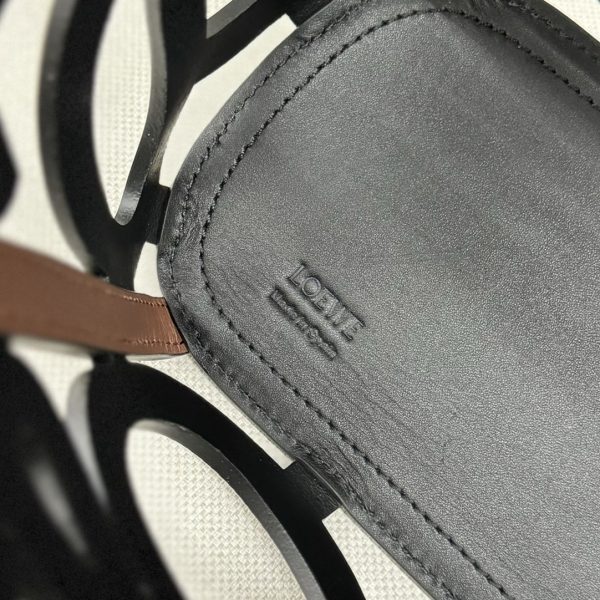 Loewe’s new small hollow cowhide leather Anagram Tote handbag C - Image 7