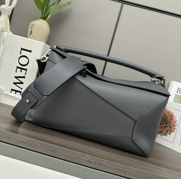 Loewe Large Puzzle Edge Bag in Grained Calfskin B
