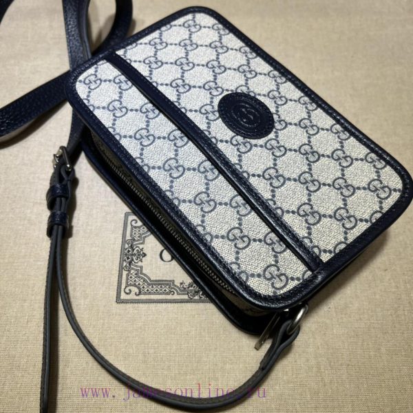 Gucci Quality, goods, actual product, model number 658572 blue PVC/blue leather~size W22.5xH imxijodo - Image 9