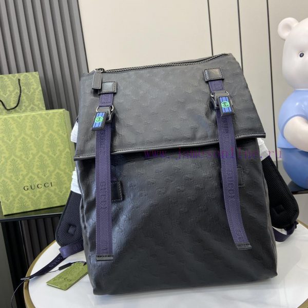 Gucci The new GG Crystal Backpack from Gucci's 2024 Spring/Summer Men's Collection features kh24vy4u