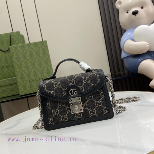 Gucci As one of the representative fabrics of the brand, the Ophidia series GG mini shoulder t1oxp3sl