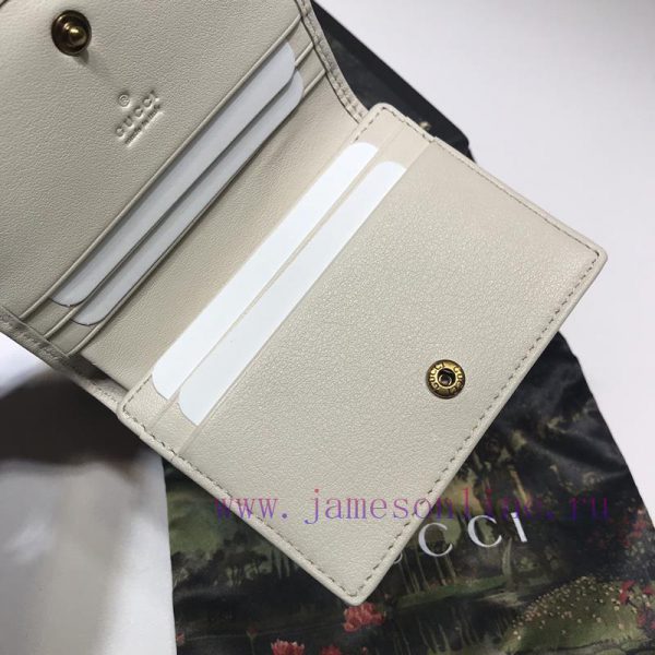 Gucci Women's short clip quality, product, actual shot 466492 meters white size width 11X he 99p2dpls - Image 5