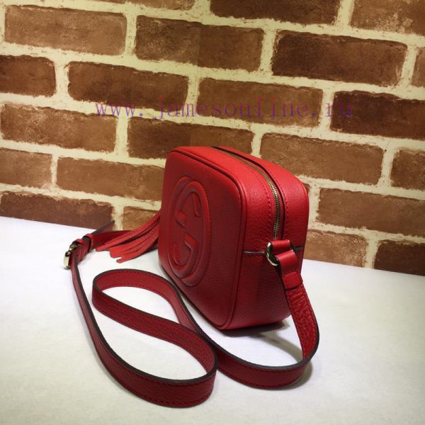Gucci ~Quality, goods, actual item, model number 308364, big red size, width 21x height 15x 7j22i8s4 - Image 3