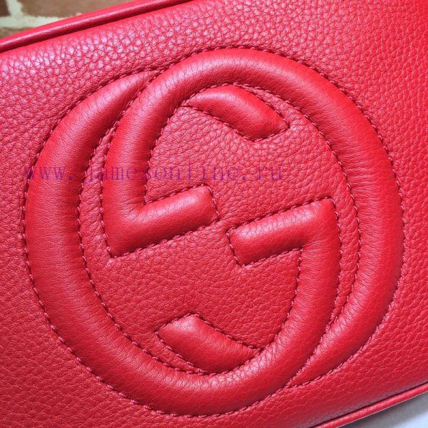 Gucci ~Quality, goods, actual item, model number 308364, big red size, width 21x height 15x 7j22i8s4 - Image 6