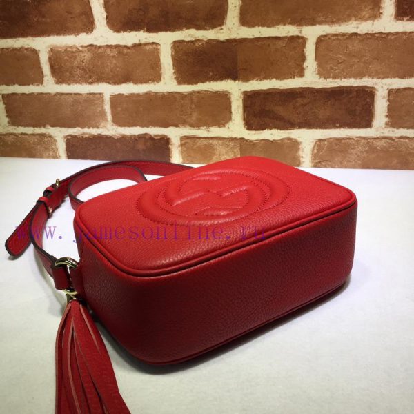 Gucci ~Quality, goods, actual item, model number 308364, big red size, width 21x height 15x 7j22i8s4 - Image 8