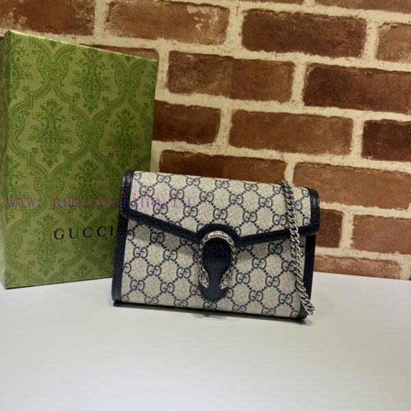 Gucci Chain bag quality, goods, actual product, model number 401231 blue glue/blue leather~s d51hef52 - Image 2