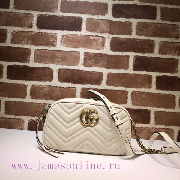 Gucci ~Quality, goods, actual shooting model number 447632 meters white size 24X high 12X si dzo6t18x
