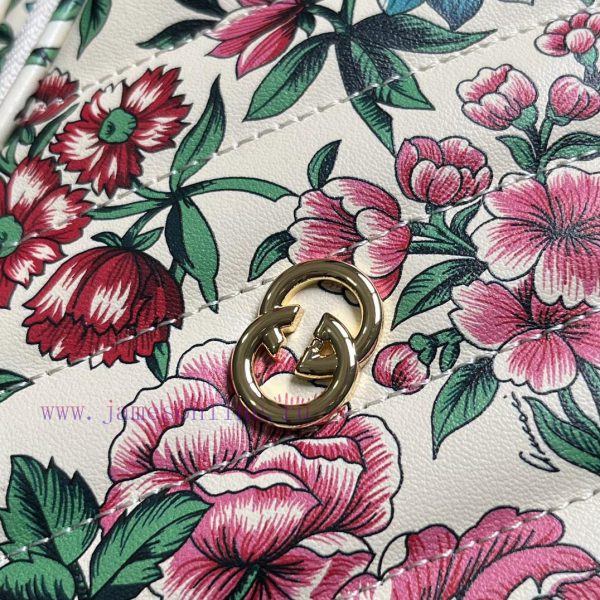 Gucci "" Qixi Valentine's Day series interlocking double G mini heart shaped shoulder backpa ul1fdpli - Image 6