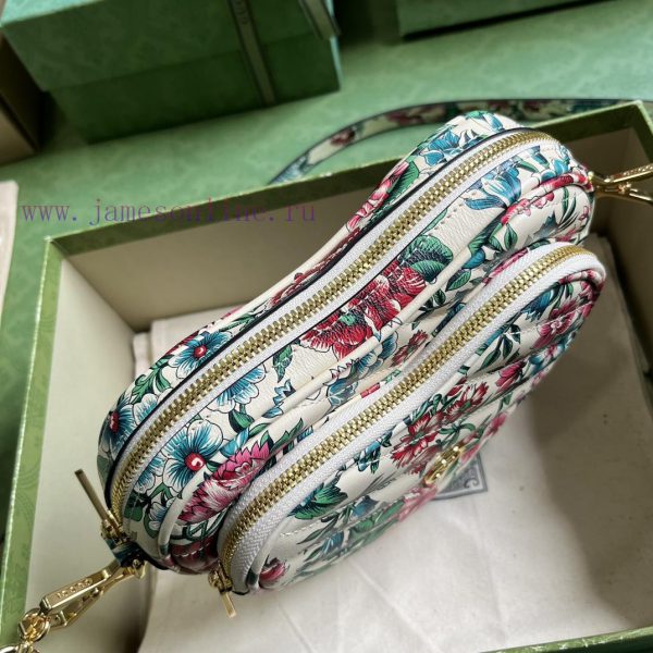 Gucci "" Qixi Valentine's Day series interlocking double G mini heart shaped shoulder backpa ul1fdpli - Image 7