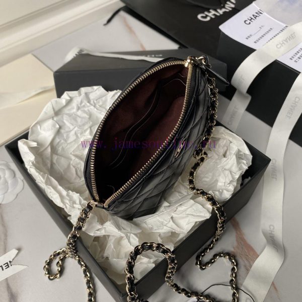 Chanel Bag Sheepskin: Chanel 24s Shell Bag A4000 Small and beautiful shell bag is like a swe ibqwh50x - Image 6
