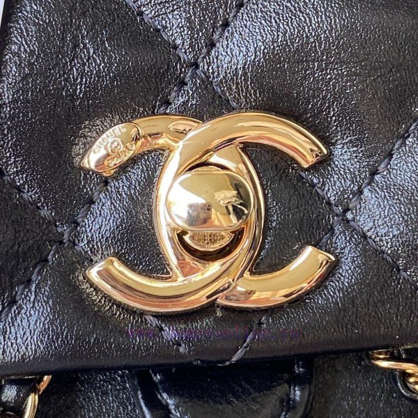 Chanel Bag Chanel 22 early spring new DUMA backpack model AS2908 oil wax cowhide versatile b n0npemcs - Image 3