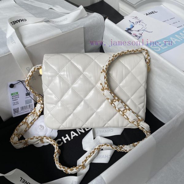 Chanel Bag Chanel 23K cowhide wide shoulder bag AS4423A very satisfied leather bag~Actually, edm2rtng - Image 3