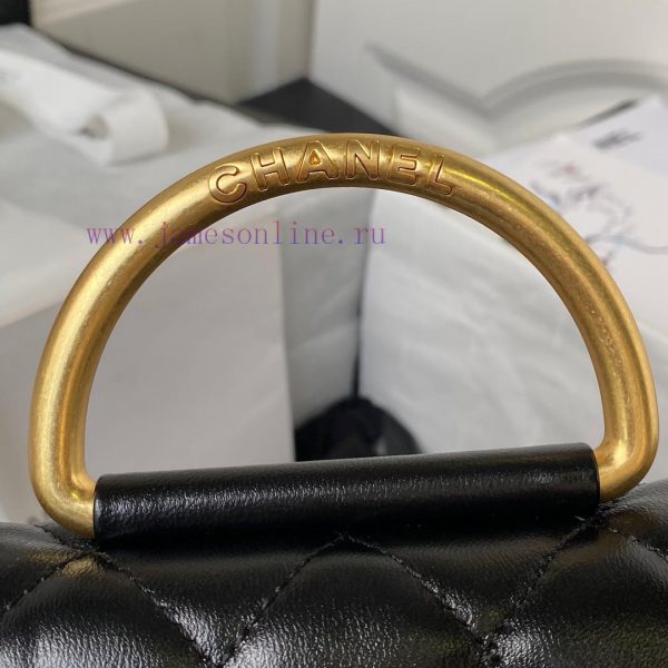 Chanel Bag Chanel 23B metal wristband flip phone caseBright sheepskin with a single color an ungnjm12 - Image 5
