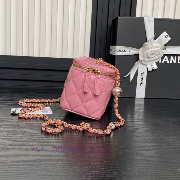 Chanel Bag  Chanel️ ? The 24K pearl makeup bag A4285 is super luxurious, made of high-qualit cccm1oou - Image 7