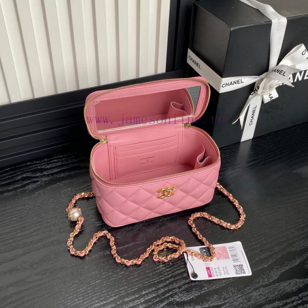 Chanel Bag  Chanel️ ? The 24K pearl makeup bag A4285 is super luxurious, made of high-qualit cccm1oou - Image 9