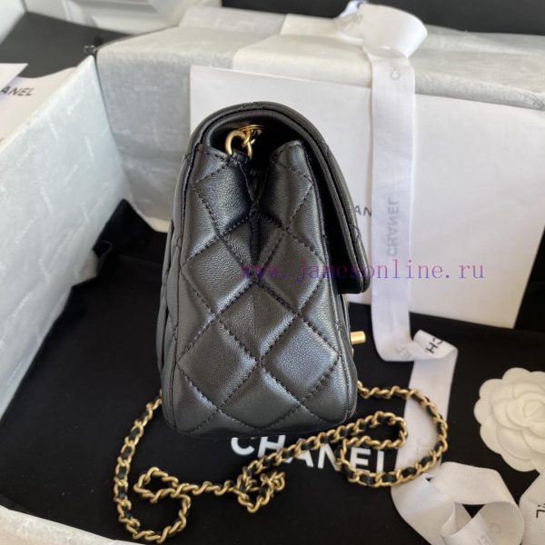 Chanel Bag   ⏩ Chanelas1786 popular metal CF mini mouth cover bag with a small golden ball a t77ebzoo - Image 6