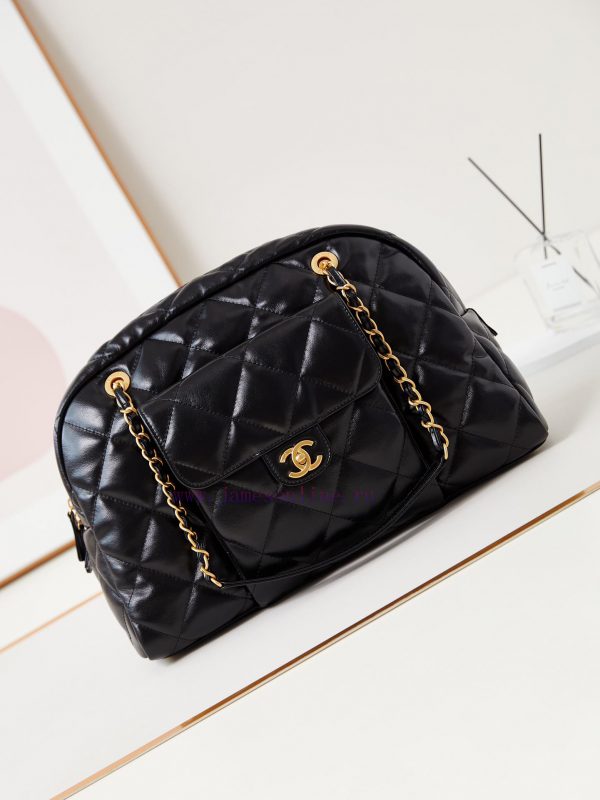 Chanel Bag The new 24B bowling oil cured tire cow front chain has a tightened corns, combine 1ht2zve7