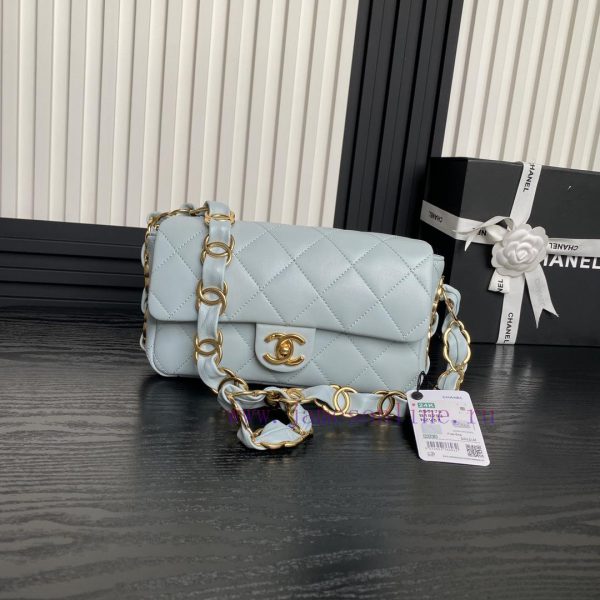 Chanel Bag  Chanel ? 24K advanced feeling AS5176 armpit bag double C thick chain: sheepskin kop1bvee