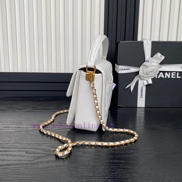 Chanel Bag  Chanel ? 24K Classic Mouth Cover Bag AS5166 Full of Retro Style Grain Calfskin H 9jhpqryo - Image 6