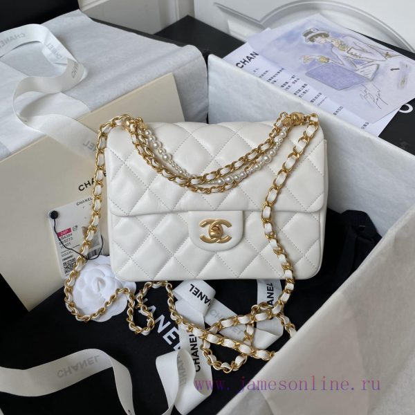 Chanel Bag  Chanel ? Spring/Summer Collection 24P Pearl Chain Mini AS4384 Pearl Chain, paire qb7aino8