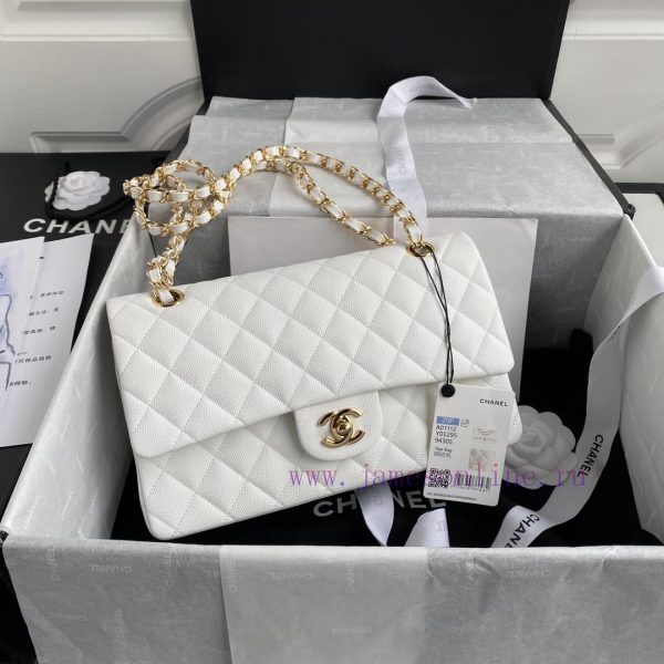 Chanel Bag   ↘️ The high-end French custom-made Chanel Classic Flap Bag A01112 caviar embodi np3i9szg