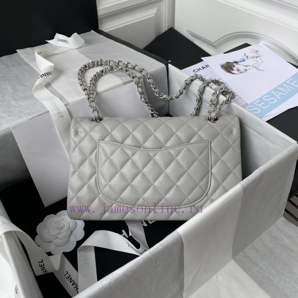 Chanel Bag   ↘️ The high-end French custom-made Chanel Classic Flap Bag A01112 caviar embodi zw013t3q - Image 3
