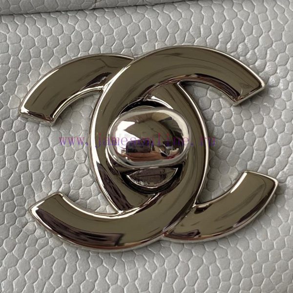 Chanel Bag   ↘️ The high-end French custom-made Chanel Classic Flap Bag A01112 caviar embodi zw013t3q - Image 4