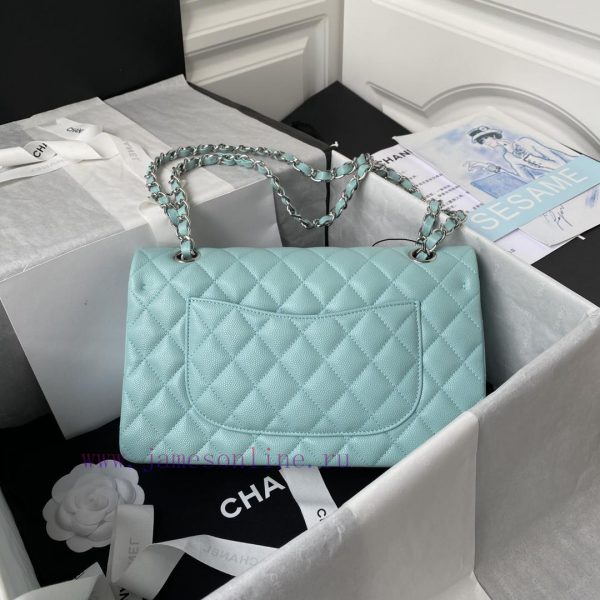 Chanel Bag   ↘️ The high-end French custom-made Chanel Classic Flap Bag A01112 caviar embodi be37sw0f - Image 3