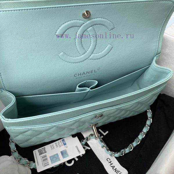 Chanel Bag   ↘️ The high-end French custom-made Chanel Classic Flap Bag A01112 caviar embodi be37sw0f - Image 8