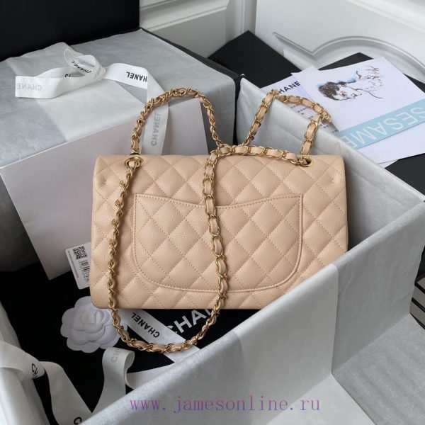 Chanel Bag   ↘️ The high-end French custom-made Chanel Classic Flap Bag A01112 caviar embodi i2pg8c7e - Image 3