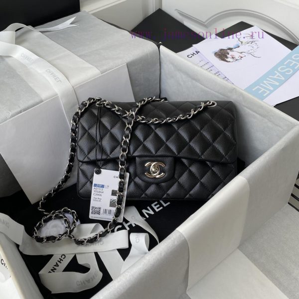 Chanel Bag The high-end French custom-made Chanel Classic Flap Bag A01113 caviar embodies Ch cs64d2bj
